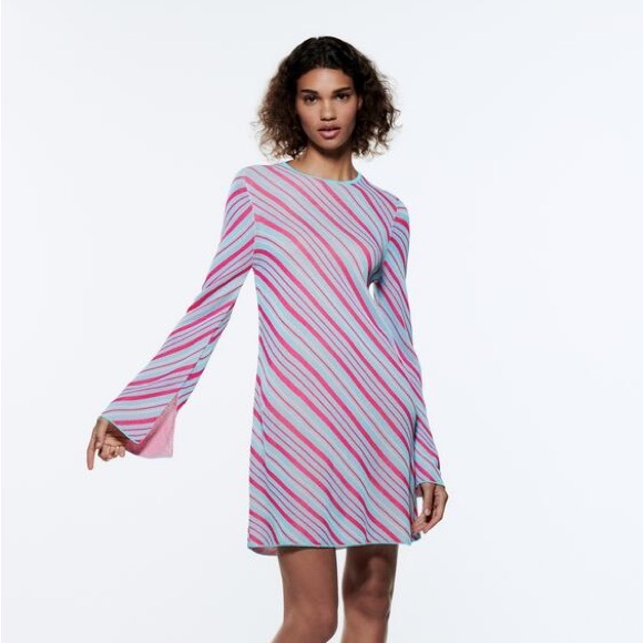 Zara Striped Dress - Picture 1 of 11